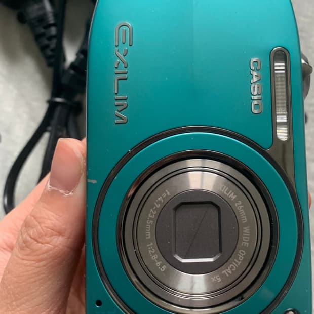 카시오 엑슬림 ex-z2300 민트색