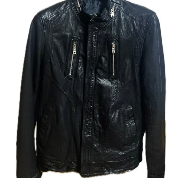 릭오웬스 가죽자켓 판매합니다