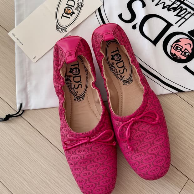 Tod’s 토즈 발레리나 드라이빙 슈즈 38