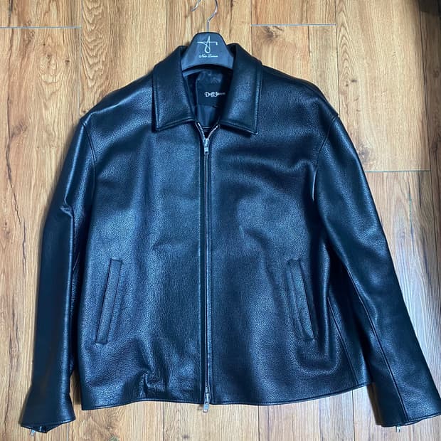 도프제이슨 카우하이드 세미오버 싱글 라이더 자켓