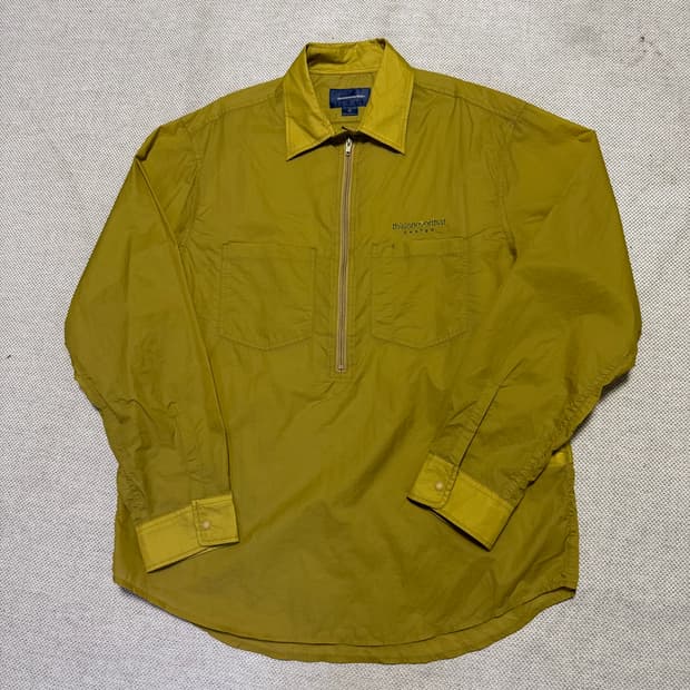 디스이즈네버댓 하프집업 나일론 셔츠