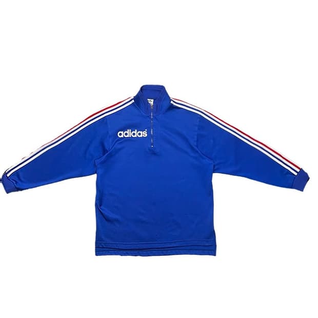 [일본판] 아디다스 90s 올드스쿨 반집업 트랙탑 M-L