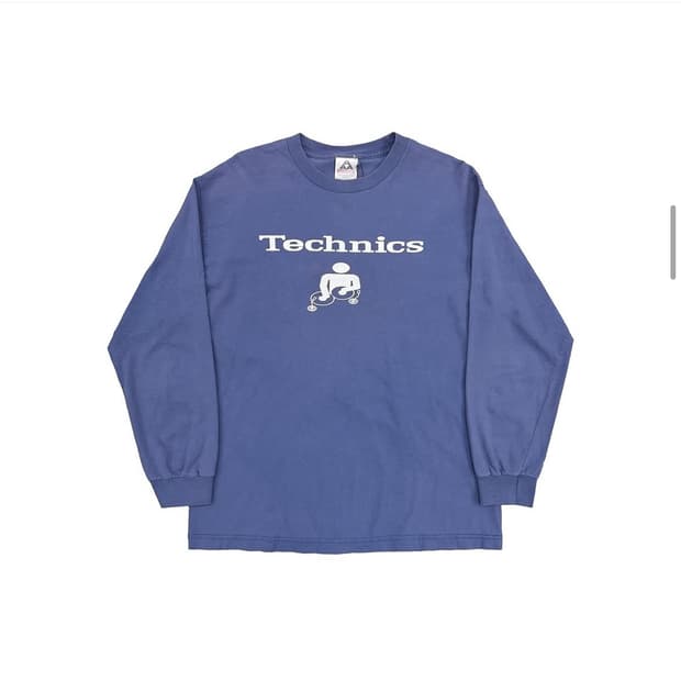 00‘s Technics L/s  T shirts