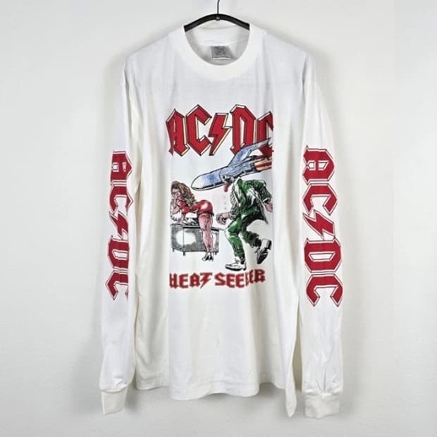 (rep) 빈티지 ACDC 롱슬리브 rd