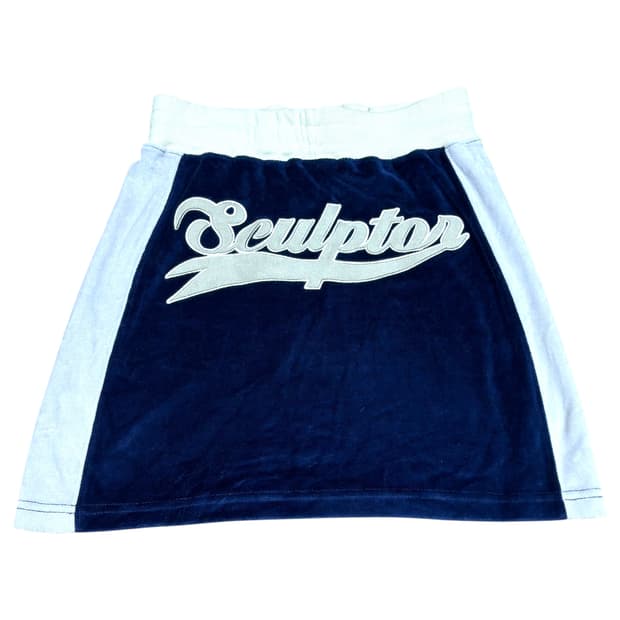 (바배) 스컬프터 벨루어 트랙 스커트