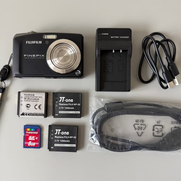 [즉시사용] Fujifilm 후지필름 파인픽스 F60fd 디카 카메라