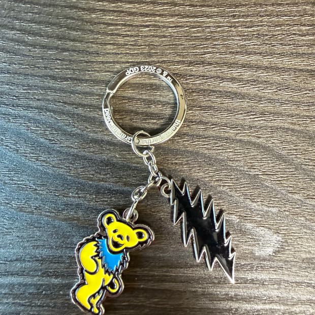 디네댓 댄싱베어 키링 노랑이