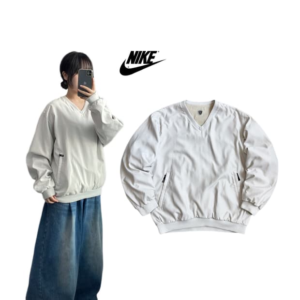 나이키 00s 올드스쿨 웜업 바람막이