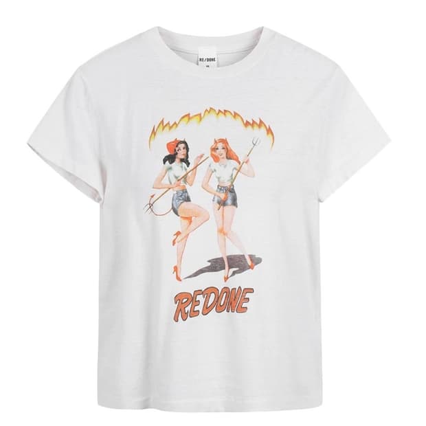 리던 데빌걸스 빈티지 티셔츠