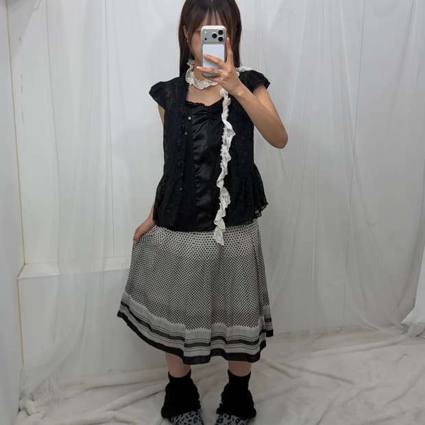 ˚꩜｡블랙 도트 포인트  니혼진 ˚꩜｡