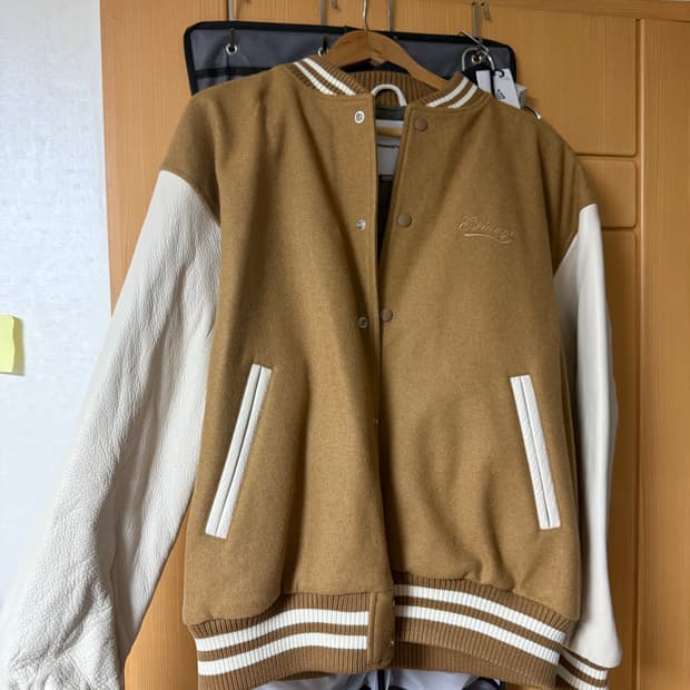 에스피오나지 바시티자켓 탄 컬러 [L]