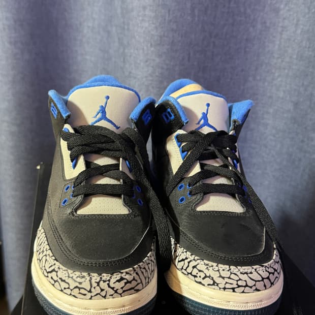 나이키 에어조던3 레트로 스포츠블루