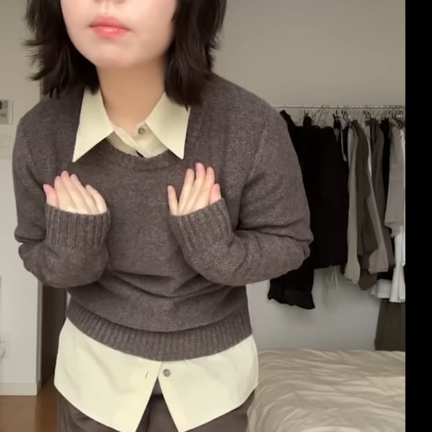 유니클로U 니트/셔츠/팬츠 일괄 연늘코디