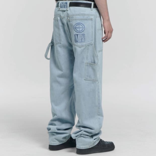 MPa PAINTER DENIM PANTS (STEEL BLUE)/S