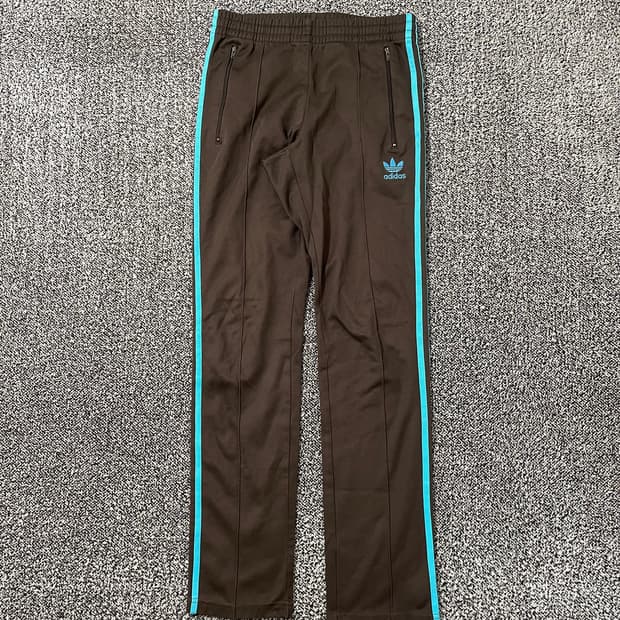빈티지9. 아디다스 유로파 브라운 민트 트랙팬츠 트레이닝팬츠 대장템 민초