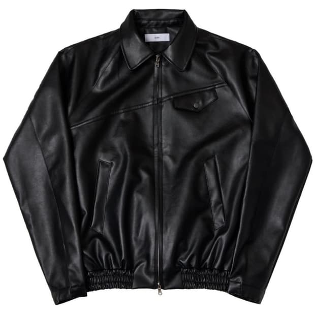 리젤 봄버 레더 자켓 1사이즈
