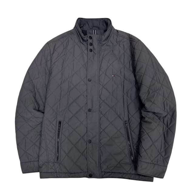 타미힐피거 퀄팅자켓 그레이 (L)