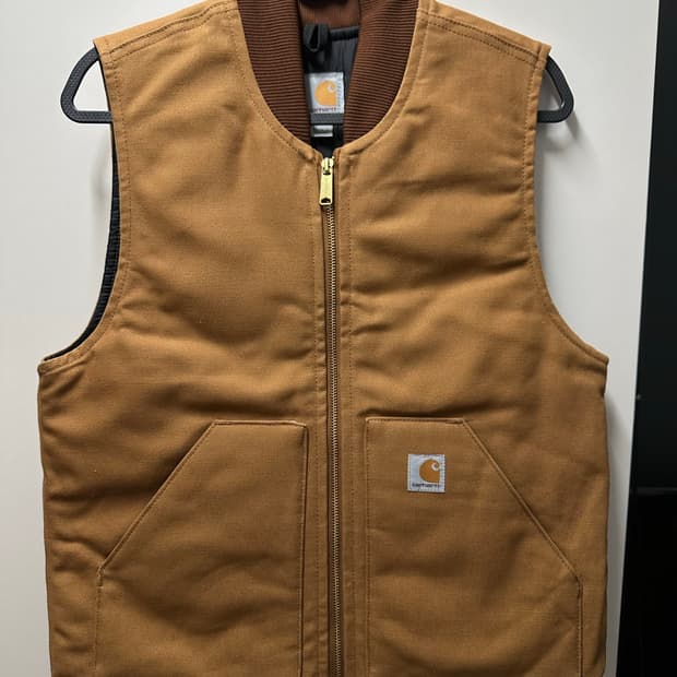 칼하트 V01-BRN 조끼 S