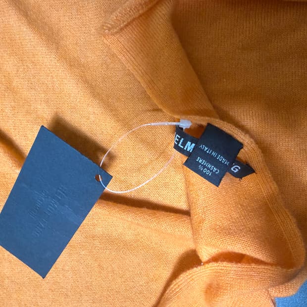 Helmut lang 헬무트랭 캐시미어 스카프