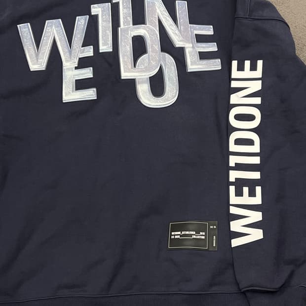 웰던 메탈로고 오버 후디 처분 정가 60-70