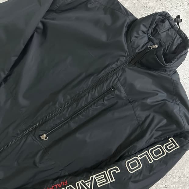 폴로진 올드스쿨 암로고 나일론 자켓