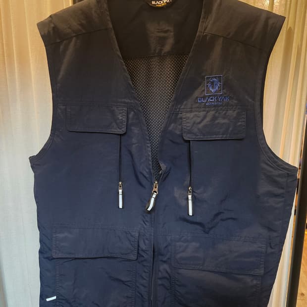블랙야크 워크웨어 조끼 네이비 105