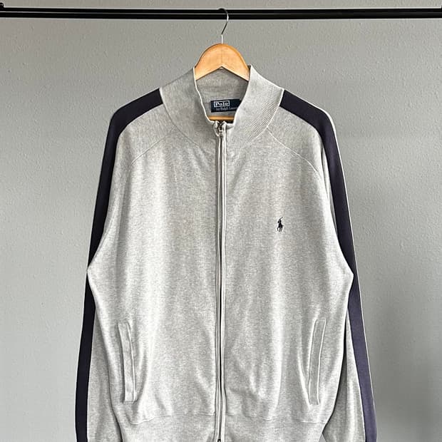 [XL]폴로 랄프로렌 투웨이 그레이 집업