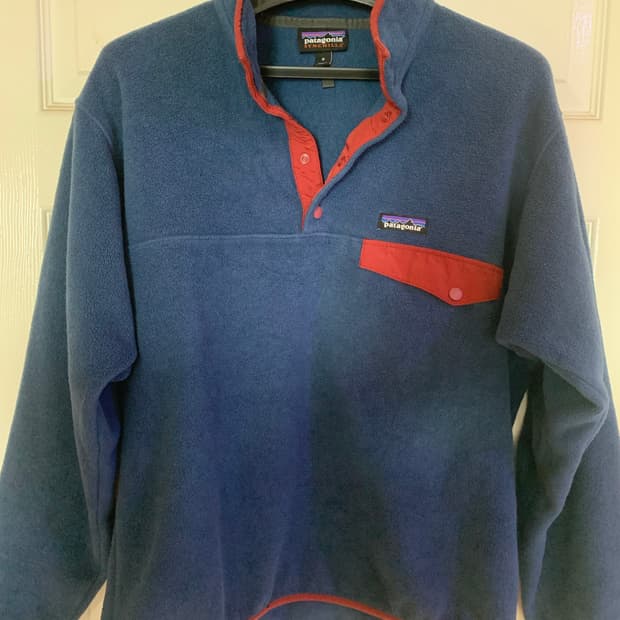 파타고니아 신칠라 M (네이비 버건디)