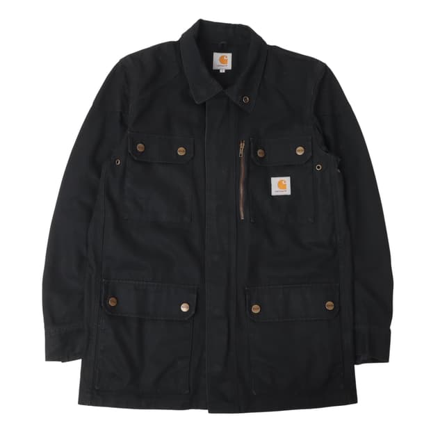 칼하트 battue 캔버스 유틸리티 자켓