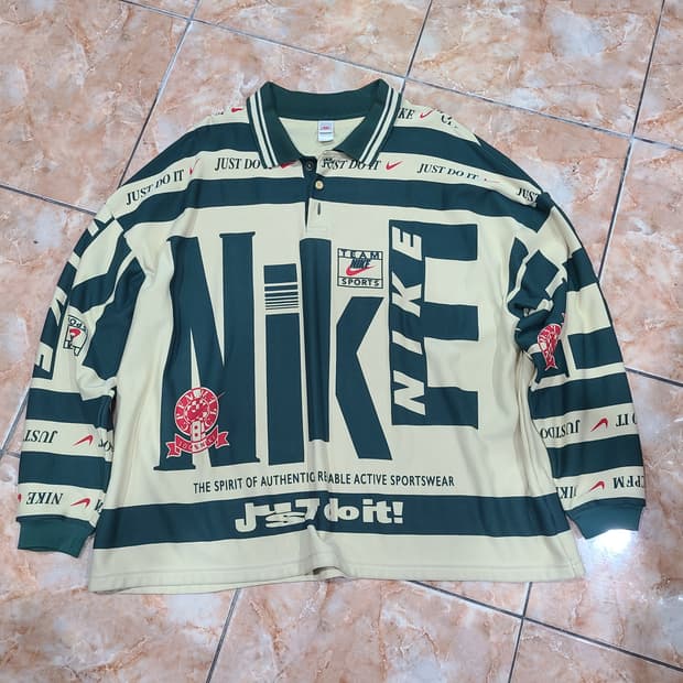 나이키 x CPFM 롱슬리브 폴로