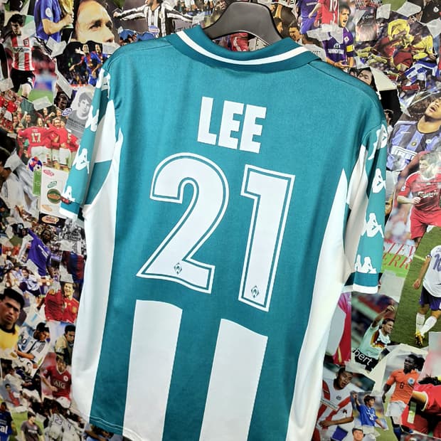 베르더브레멘 00-01 이동국 임대시즌 유니폼