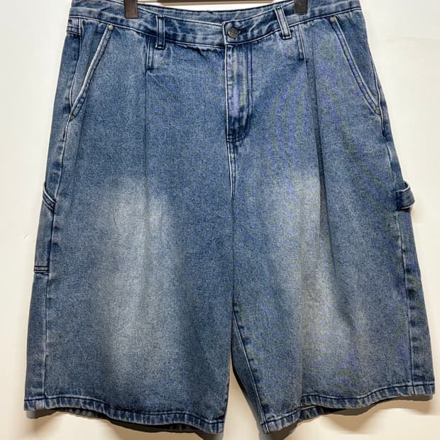 DIMITRI BLACK 데님 반바지