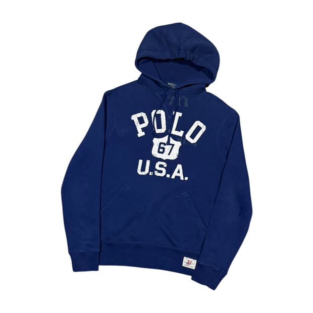 Polo Ralph Lauren 폴로 랄프로렌 크랙로고 후드티