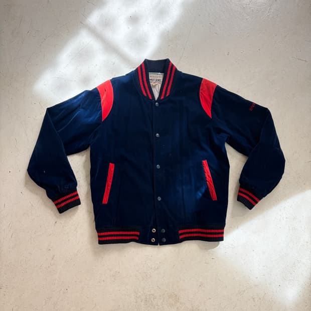 80s MIZUNO 미즈노 빈티지 바시티 자켓 L