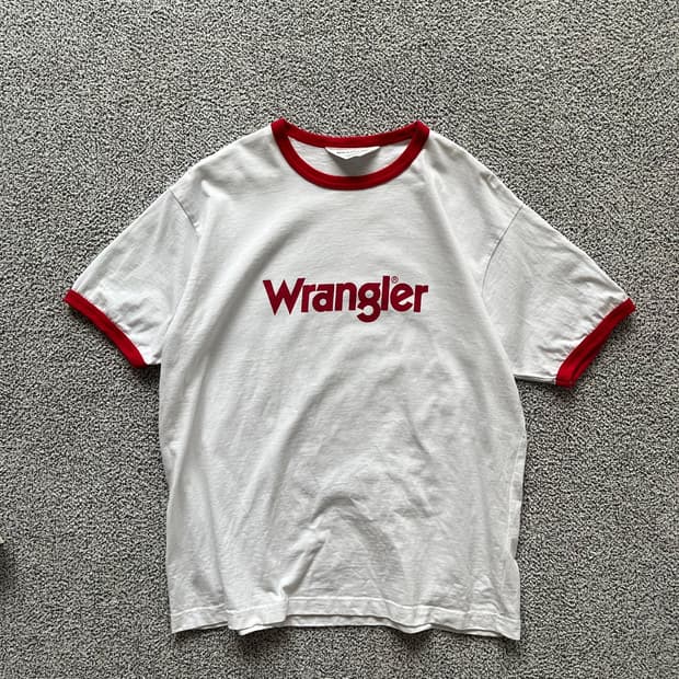 [Wrangler] 랭글러 재팬 링거티셔츠