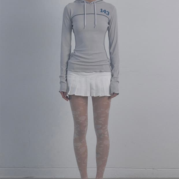 스컬프터 넘버링 후드티