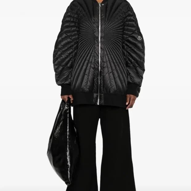 릭오웬스몽클레어 피터 패딩 2