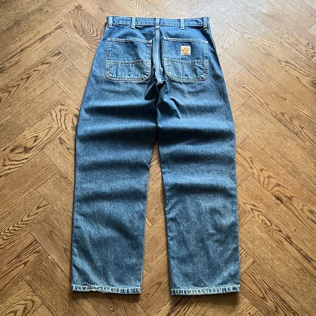 [29]칼하트 SIMPLE PANTS 싱글니 카펜터 데님 팬츠