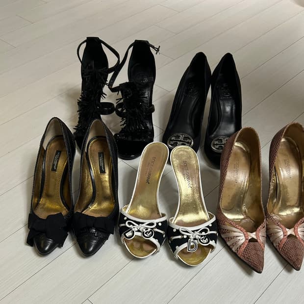 돌체앤가바나/토리버치 여성 구두 힐 모음