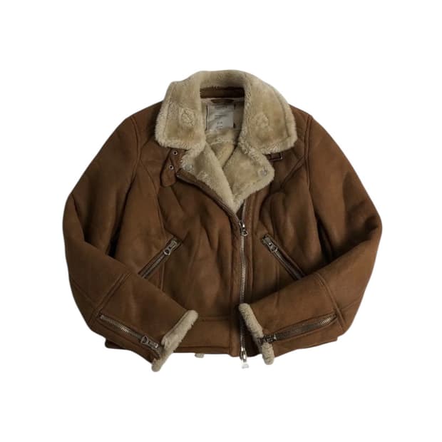 B-3 플라이트 무스탕 자켓