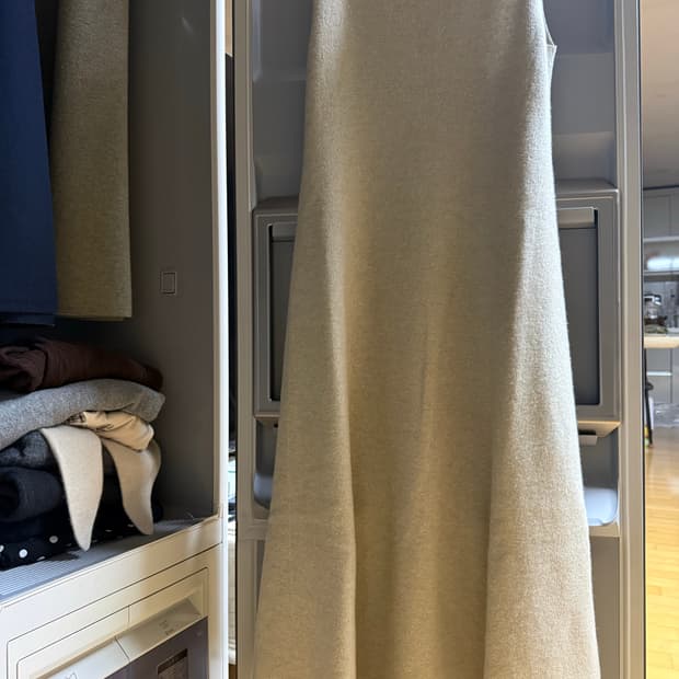 더 캐시미어 니트 롱 원피스 s사이즈