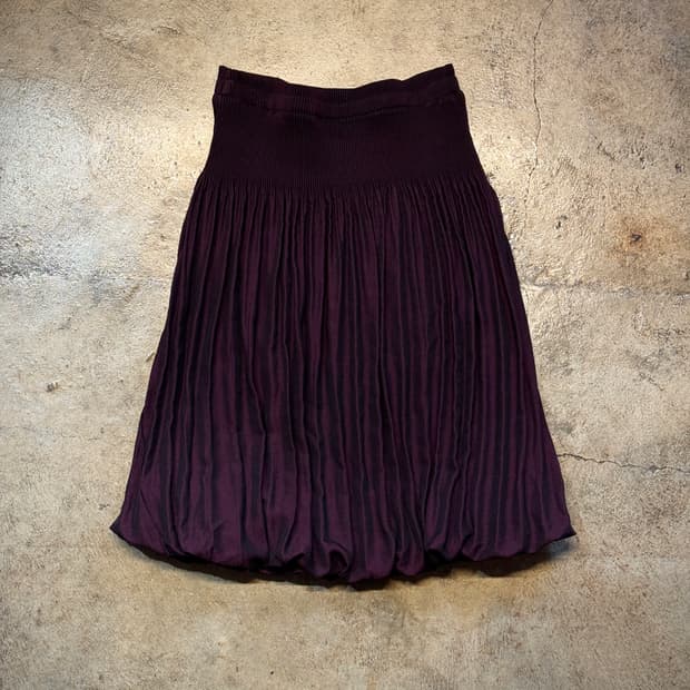 26-28inch ) JPN Pleated Balloon Skirt