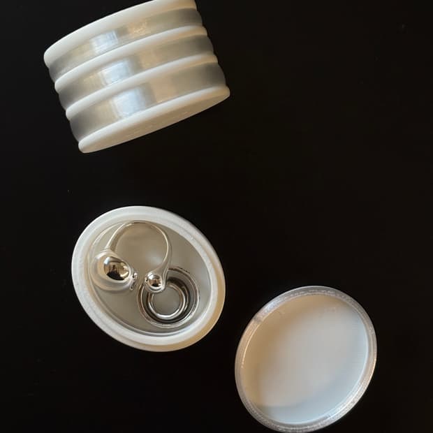 Macaron Pot - 화이트&투명