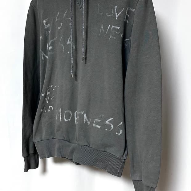 Dior Homme Hedi Slimane 07Fw " 시그니처 후드