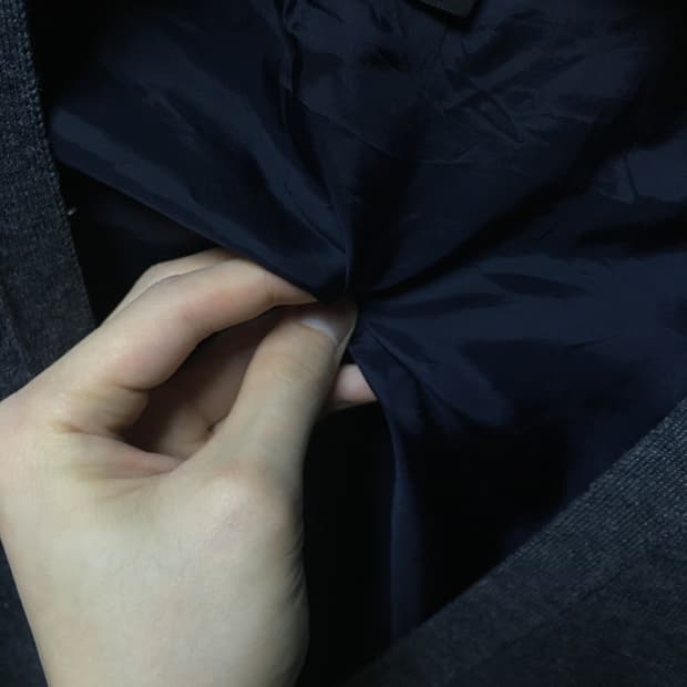 언더커버 울 가디건