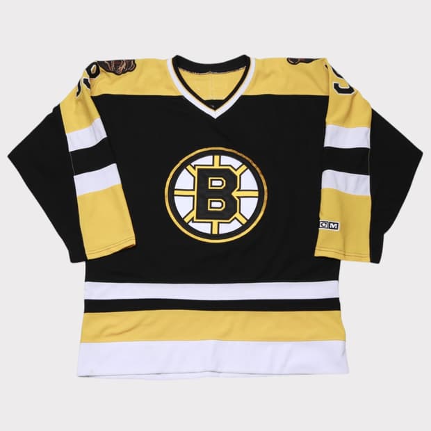 [XL] CCM 씨씨엠 NHL 보스턴 브루인스 하키져지