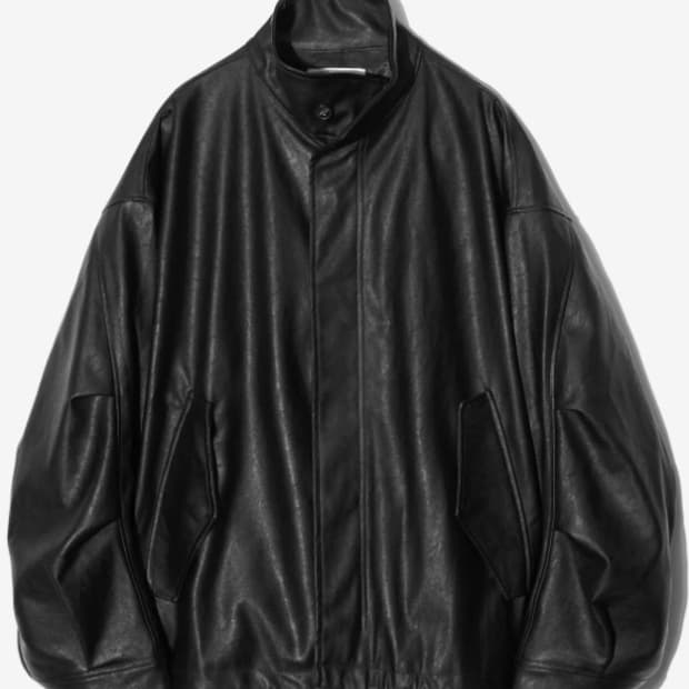 파르티멘토 - 필드 자켓 블랙 레더