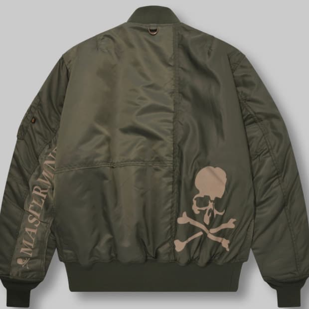 마스터마인드 X 알파인더스트리 MA-1 Olive color