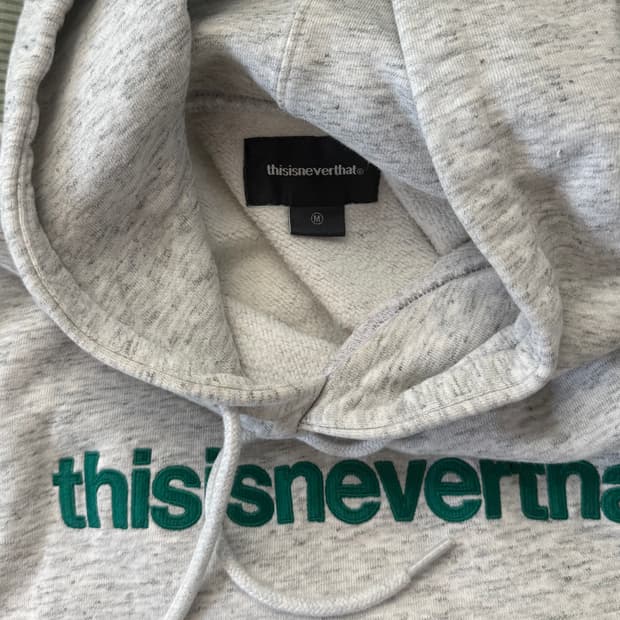 [m size] 디스이즈네버댓 디네댓 후드티