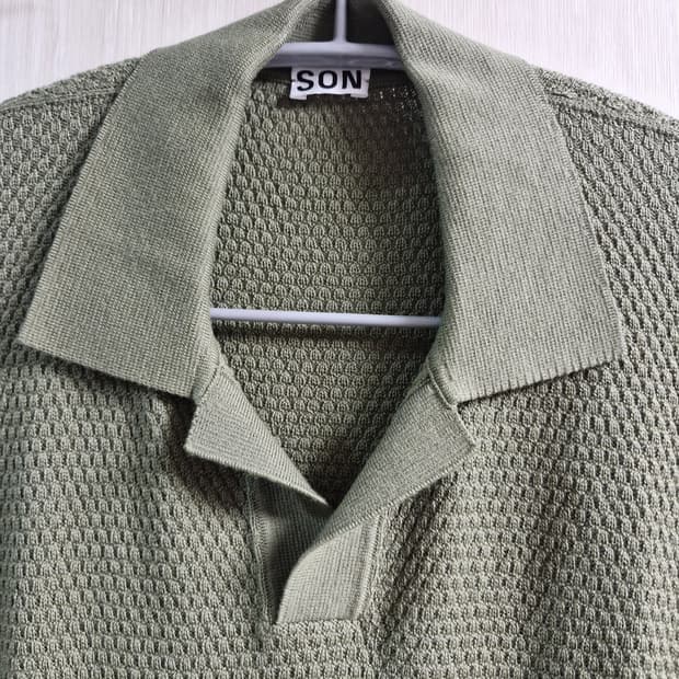 SON OF A TAILOR 여름 폴로 반팔 카키
